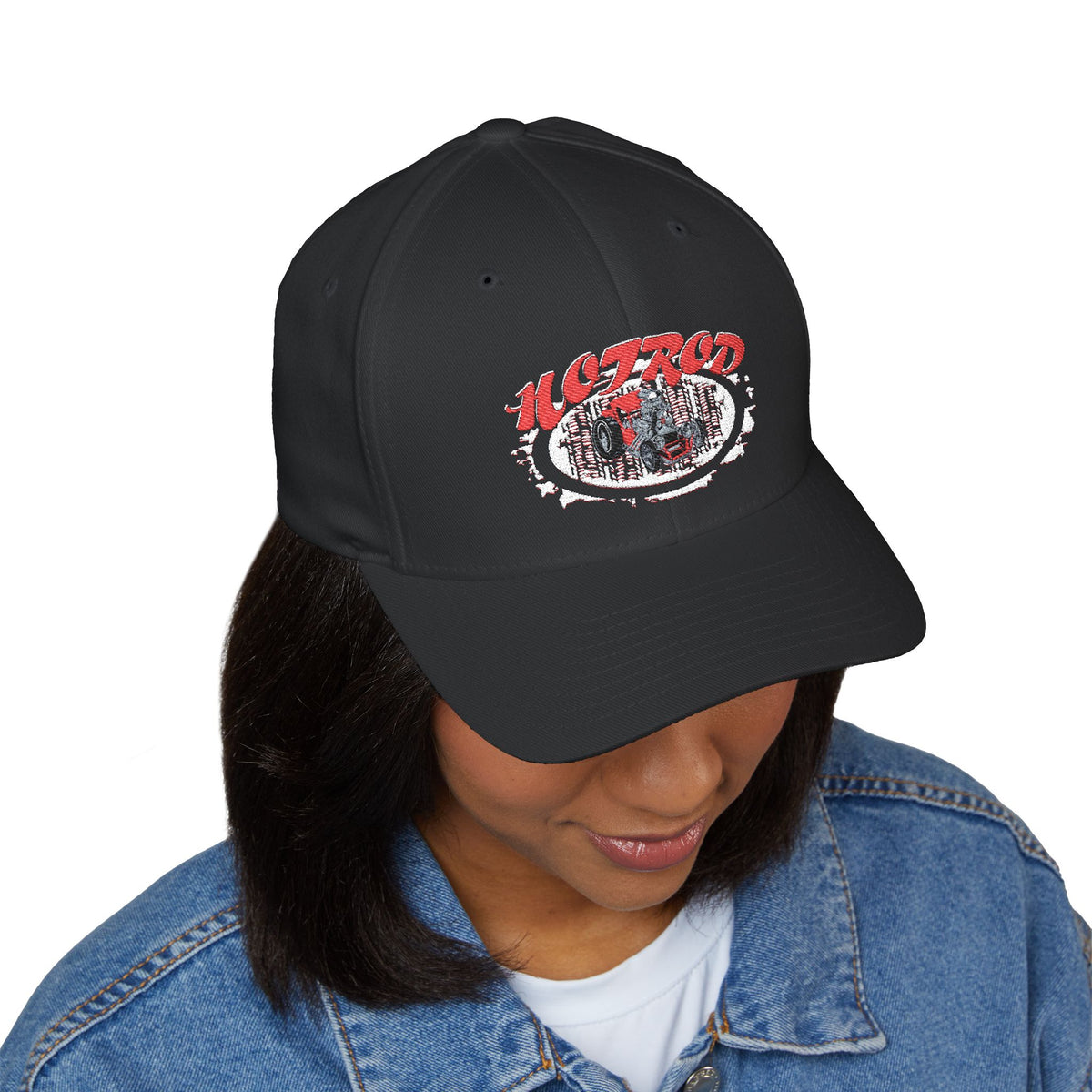 Retro Hotrod Closed-Back Hat