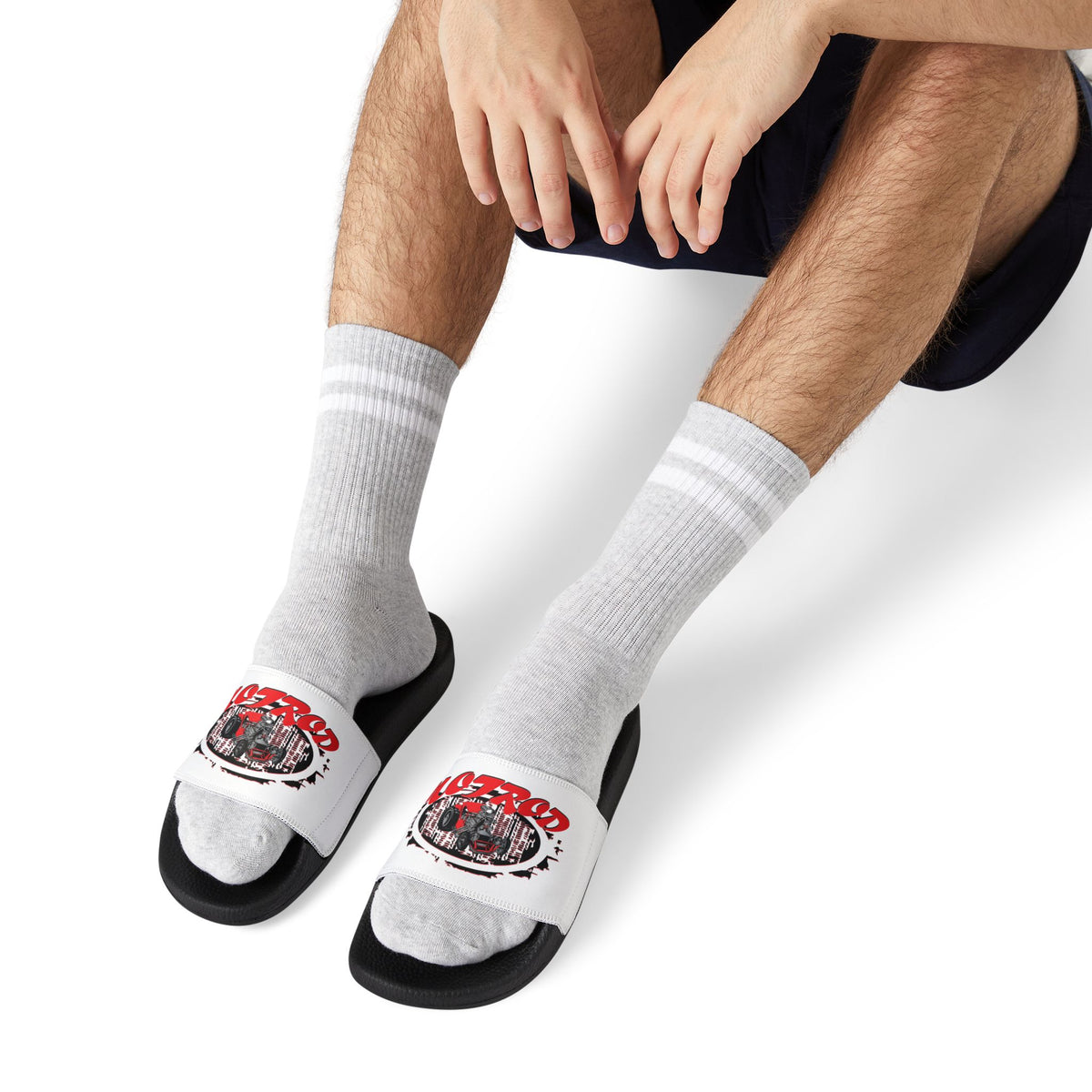 Men's Retro Hotrod Removable-Strap Sandals