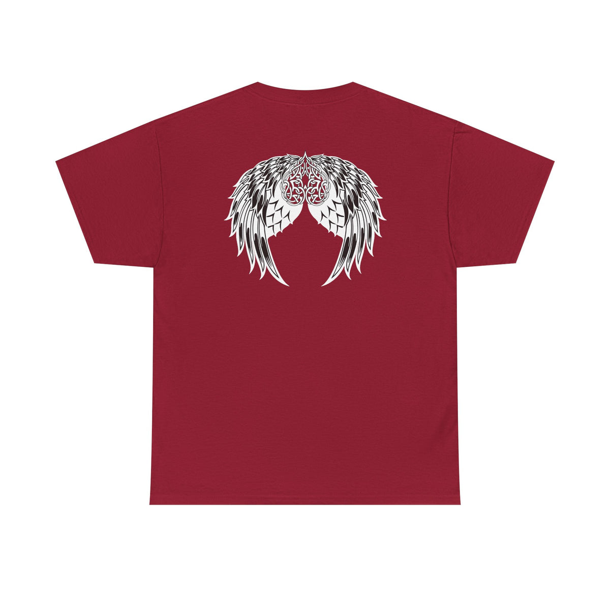 Celtic Heart with Angel Wings Graphic Tee