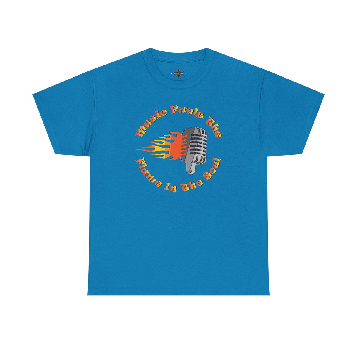 Music Fuels the Flame Graphic Tee - Perfect for Music Lovers and Concert Goers