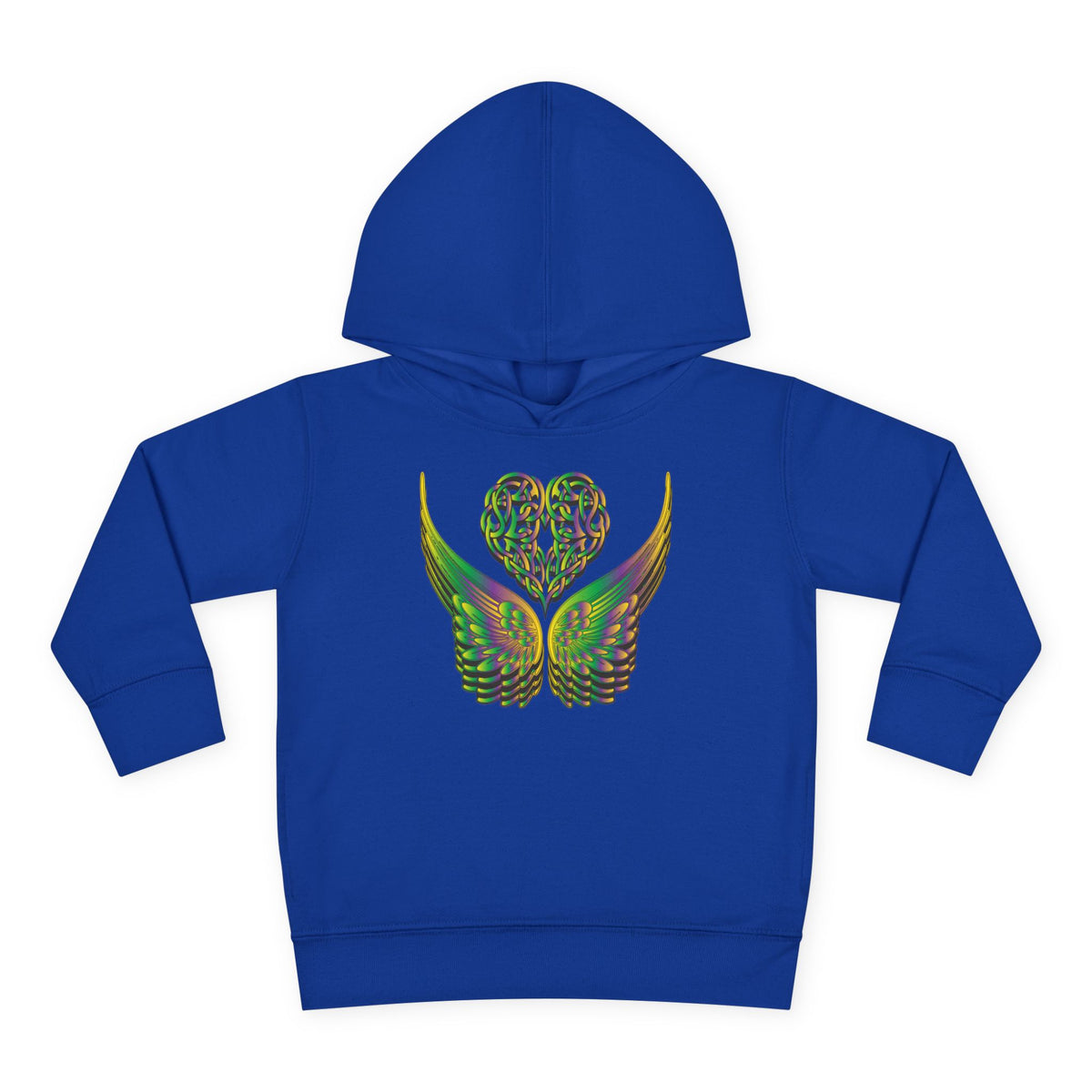 Toddler Celtic Heart with Angel Wings Hoodie