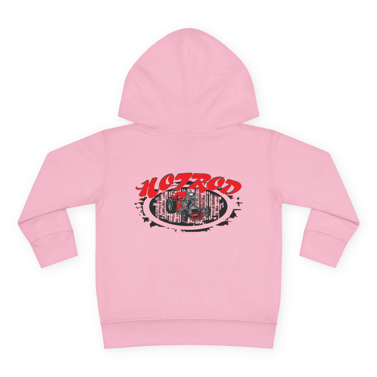 Toddler Retro Hotrod Graphic Hoodie for Young Motorheads