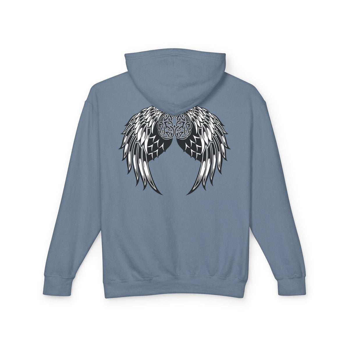 Celtic Heart and Angel Wings Hoodie - Lightweight™