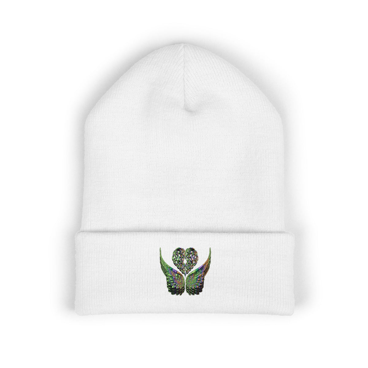 Ethereal Heart and Wings Beanie