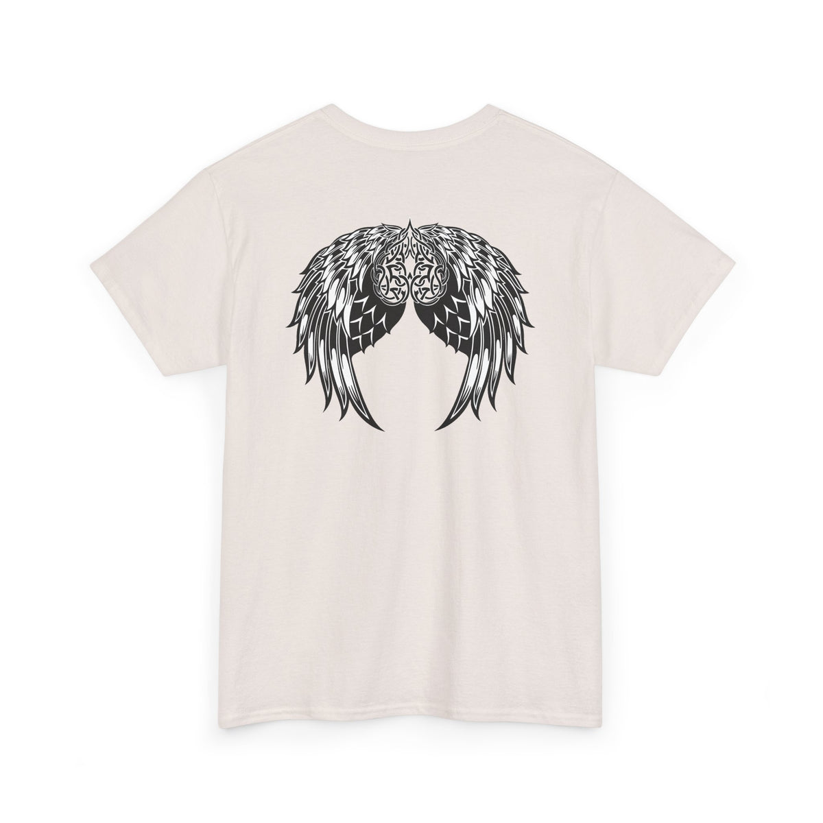 Celtic Heart with Angel Wings Graphic Tee