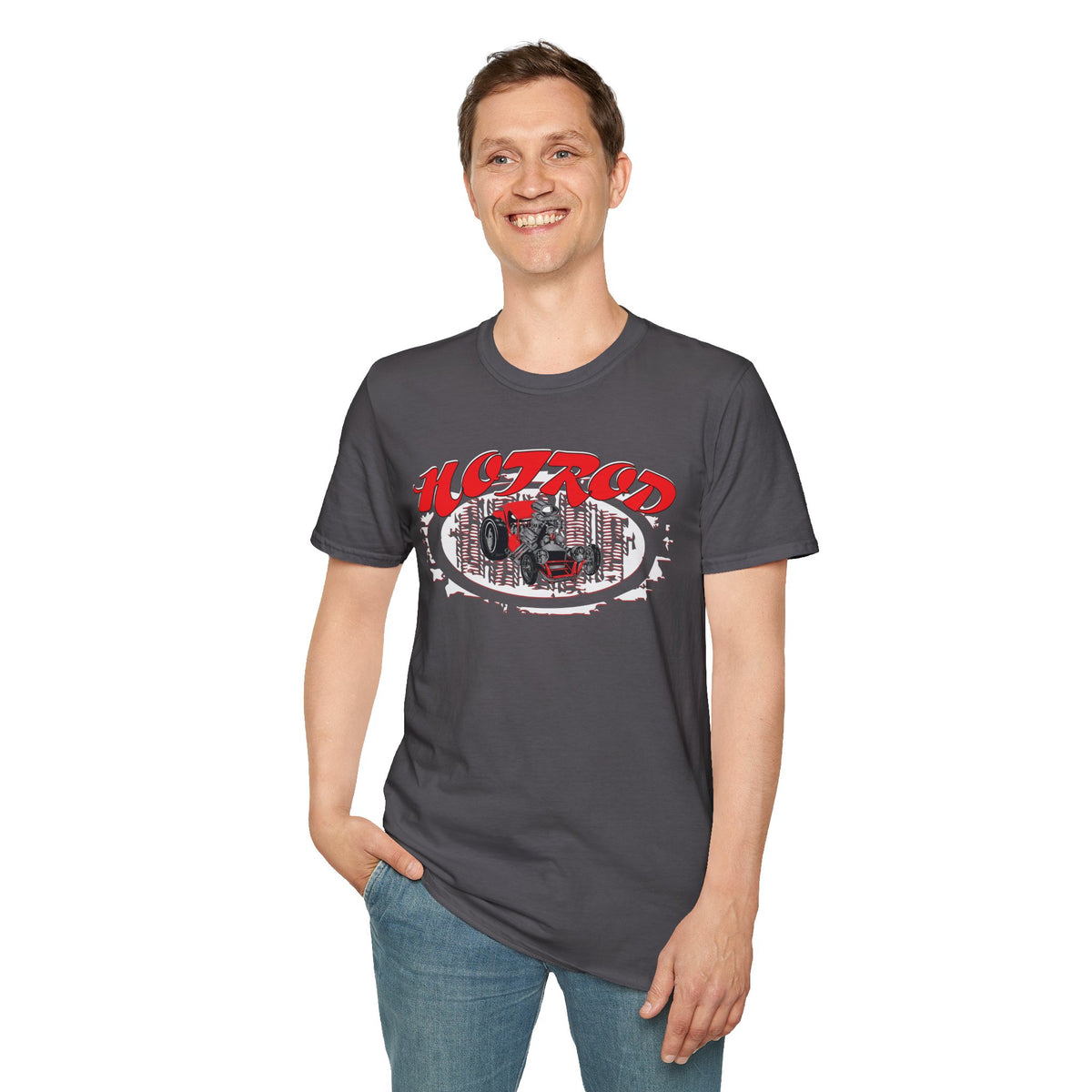 Retro Hot Rod Tee - Perfect for Car Enthusiasts