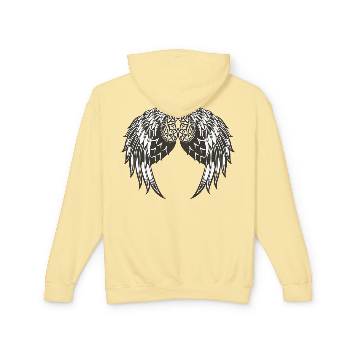 Celtic Heart and Angel Wings Hoodie - Lightweight™