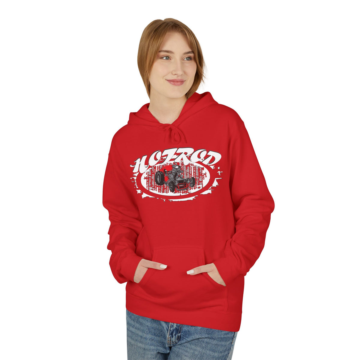 Retro Hotrod Hoodie for Classic Car Enthusiasts - Medium Blend Sweatshirt