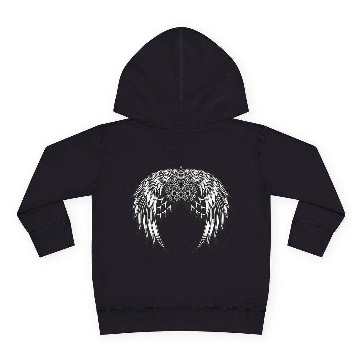 Toddler Celtic Heart with Angel Wings Graphic Hoodie