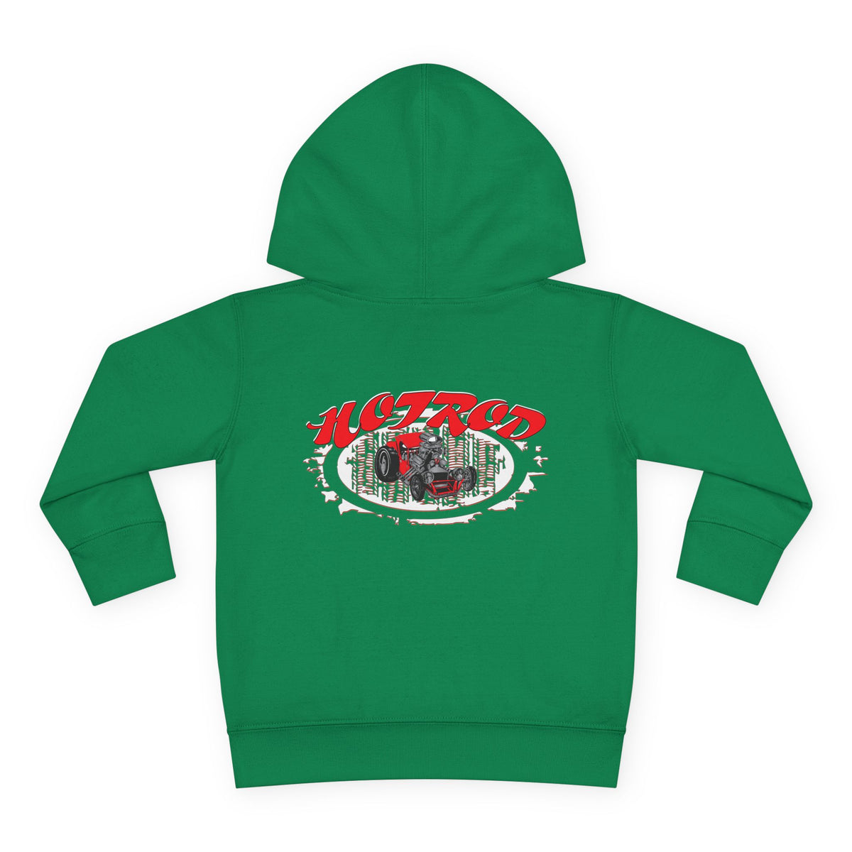 Toddler Retro Hotrod Graphic Hoodie for Young Motorheads