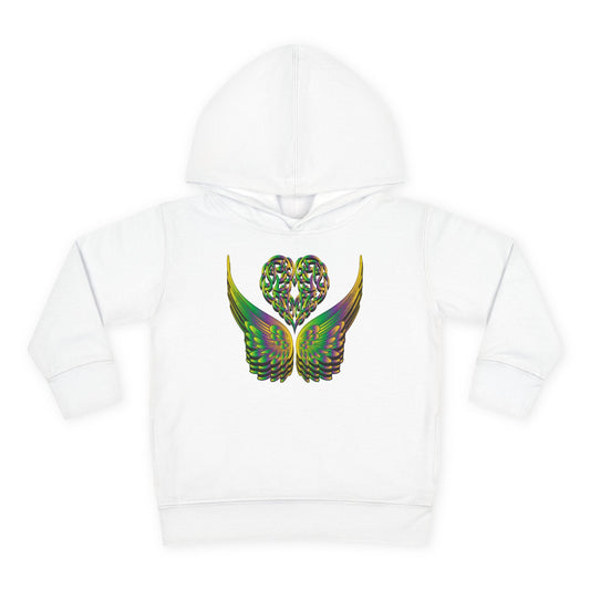 Toddler Celtic Heart with Angel Wings Hoodie
