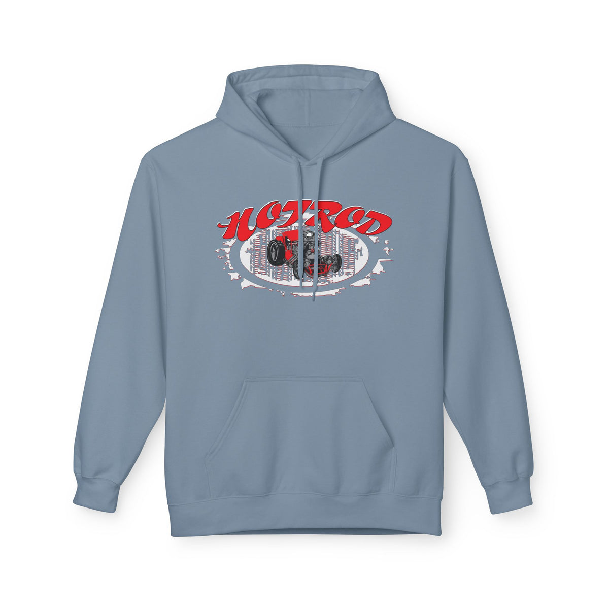 Retro Hotrod Graphic Hooded Sweatshirt