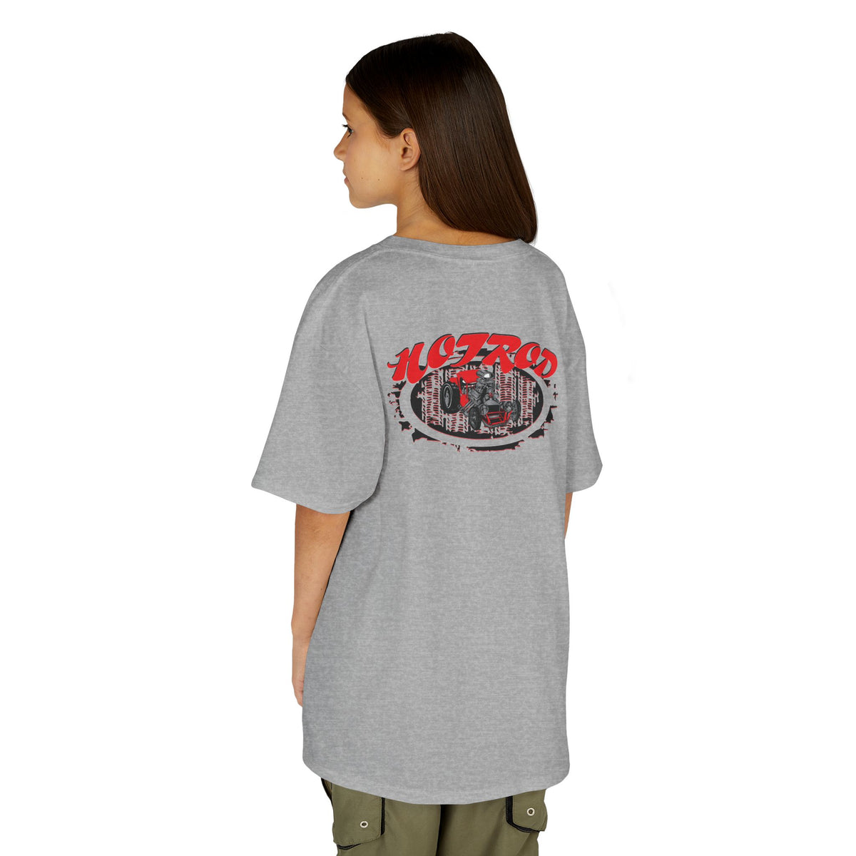 Kids Retro Hotrod Graphic Tee for Young Motorheads