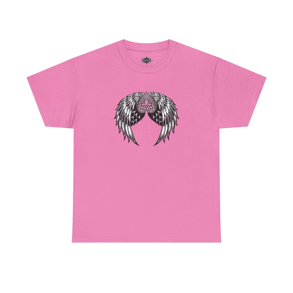 Celtic Heart with Angel Wings Graphic Tee