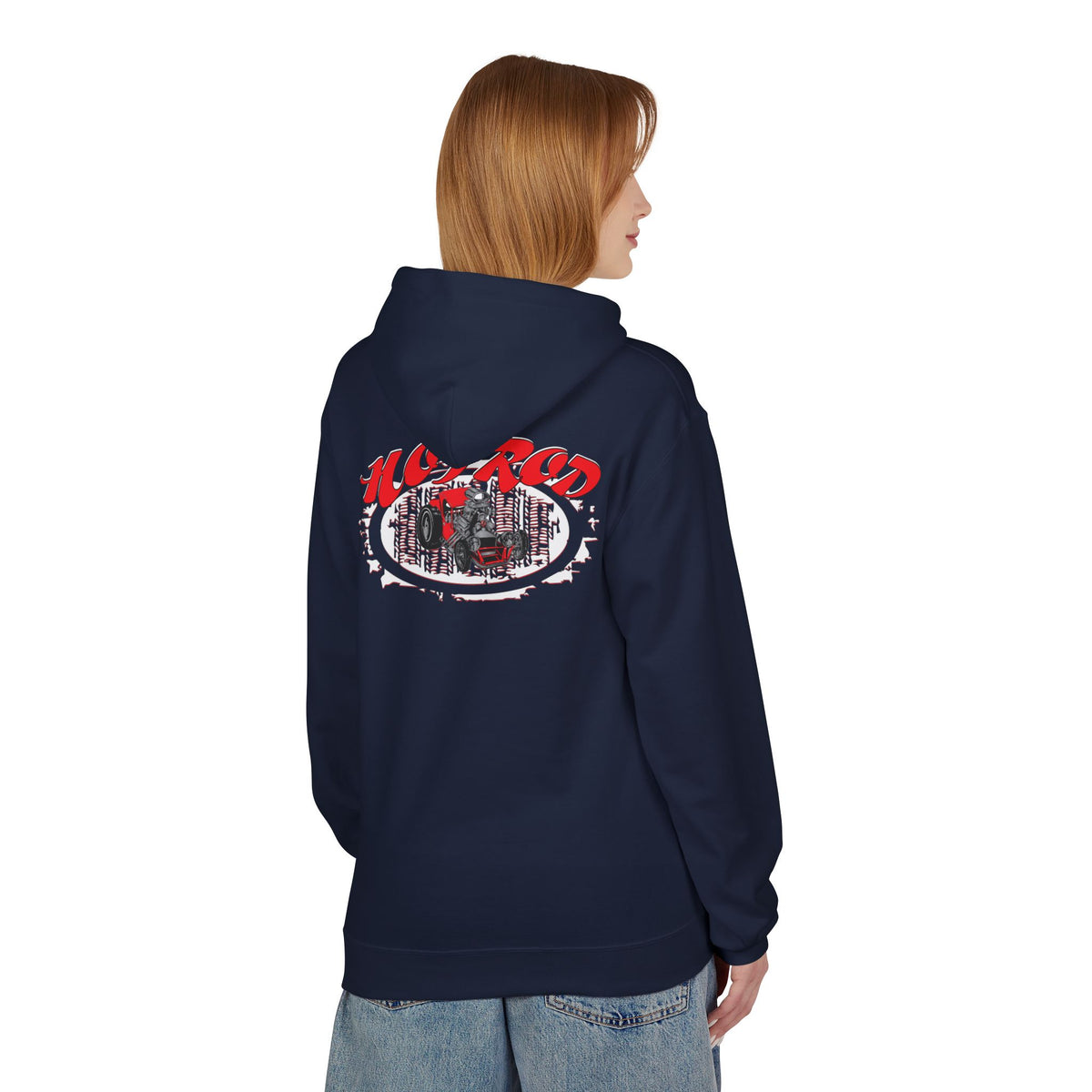 Retro Hotrod Graphic Hooded Sweatshirt