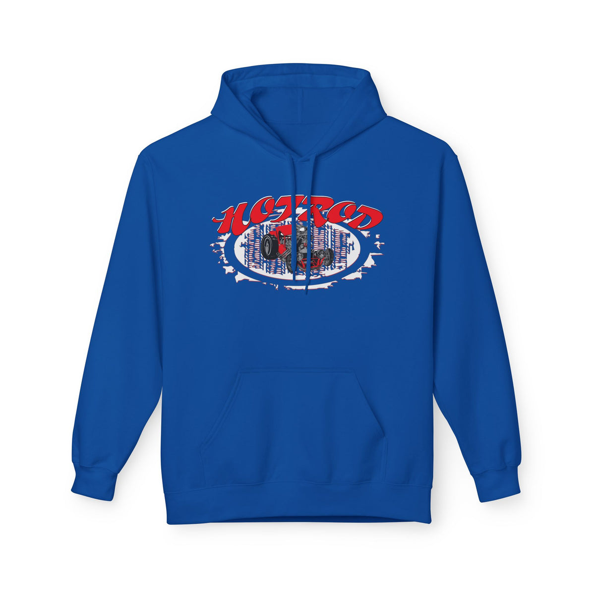Retro Hotrod Graphic Hooded Sweatshirt