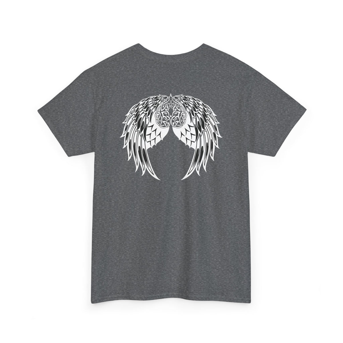 Celtic Heart with Angel Wings Graphic Tee