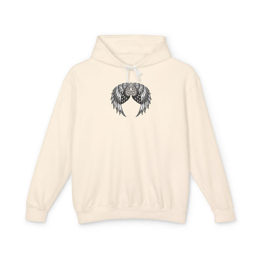 Celtic Heart and Angel Wings Hoodie - Lightweight™