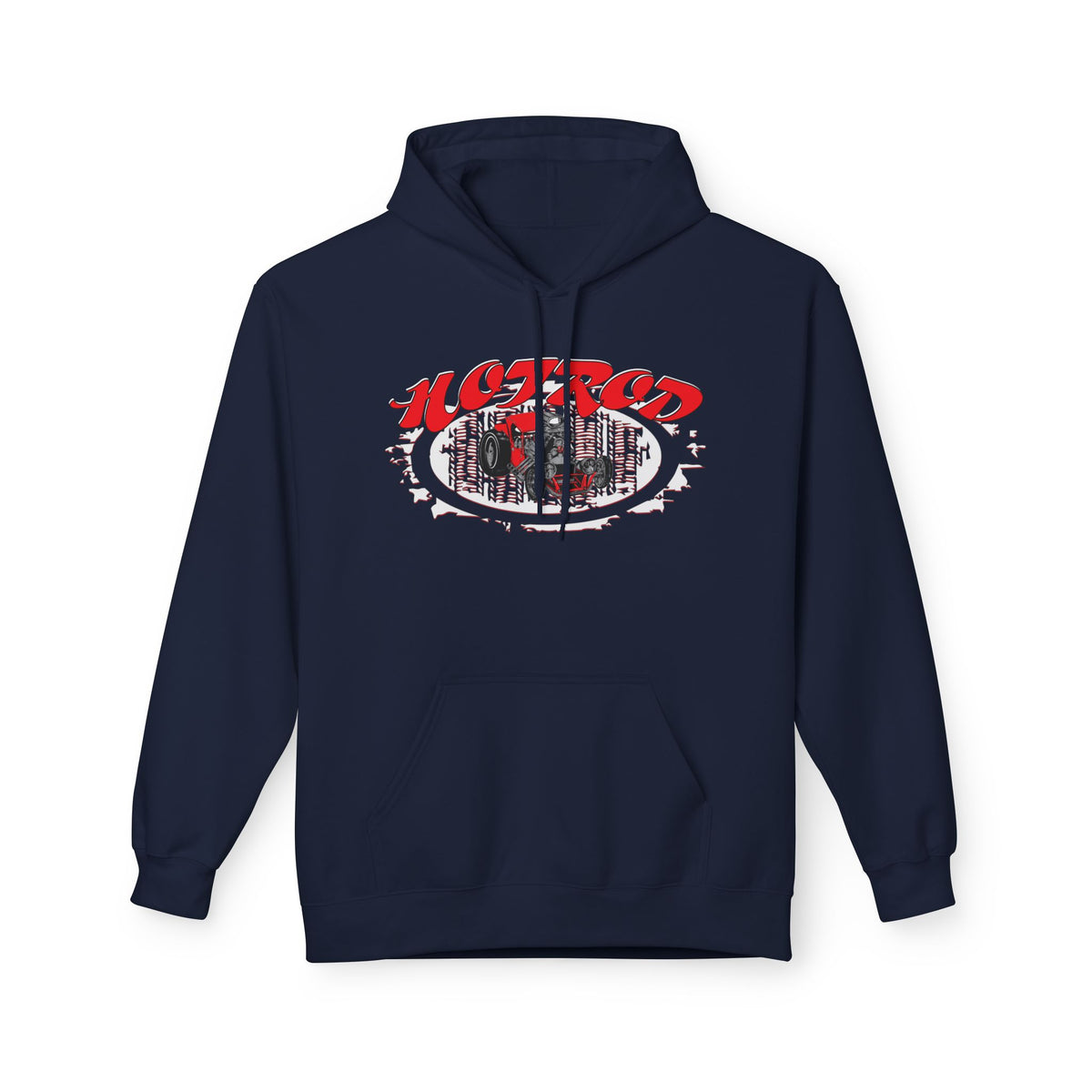 Retro Hotrod Graphic Hooded Sweatshirt