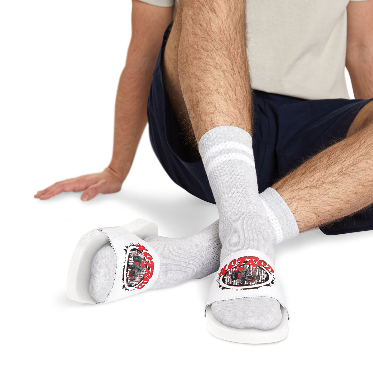 Men's Retro Hotrod Removable-Strap Sandals