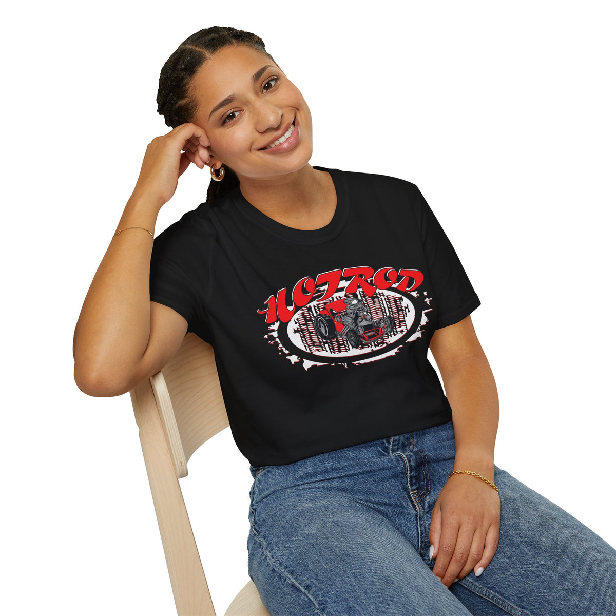 Retro Hot Rod Tee - Perfect for Car Enthusiasts