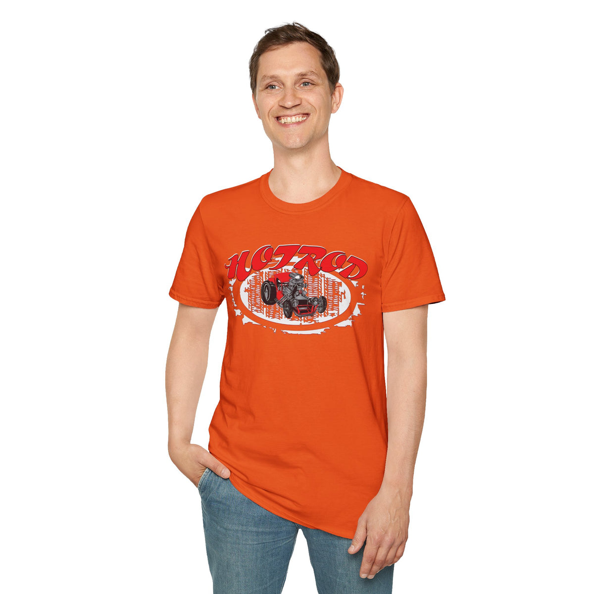 Retro Hot Rod Tee - Perfect for Car Enthusiasts