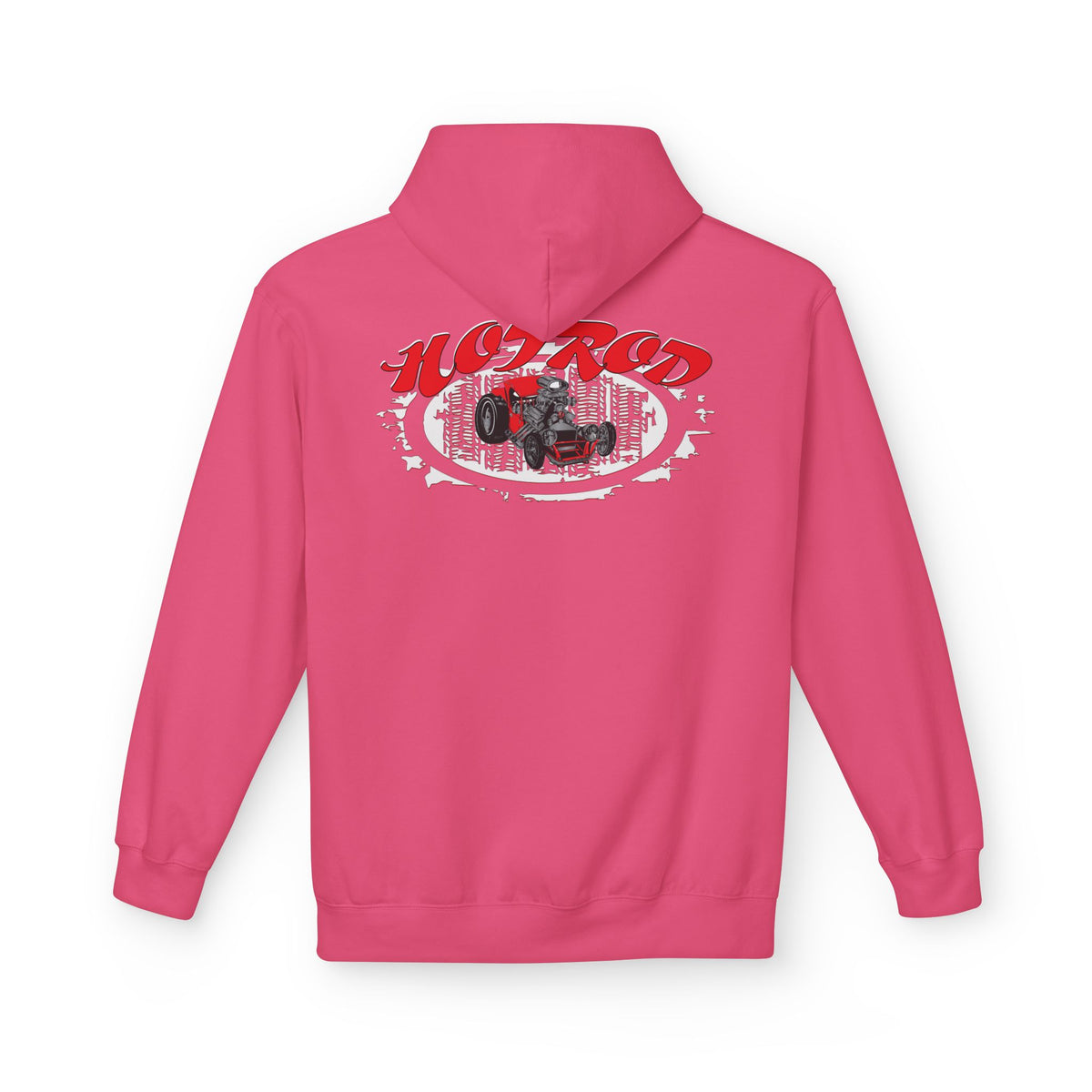 Retro Hotrod Graphic Hooded Sweatshirt