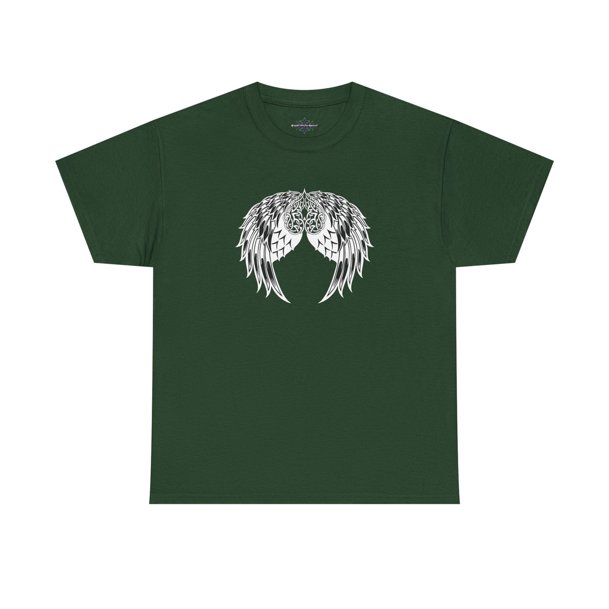 Celtic Heart with Angel Wings Graphic Tee