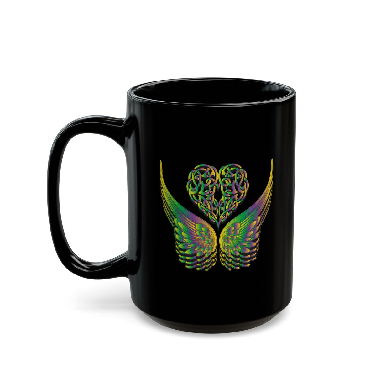 Ethereal Heart and Wings Coffee Mug