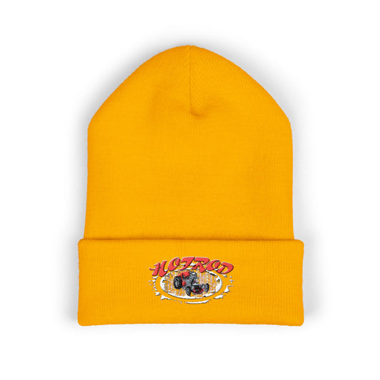 Retro Hotrod Graphic "Embroidered" Beanie