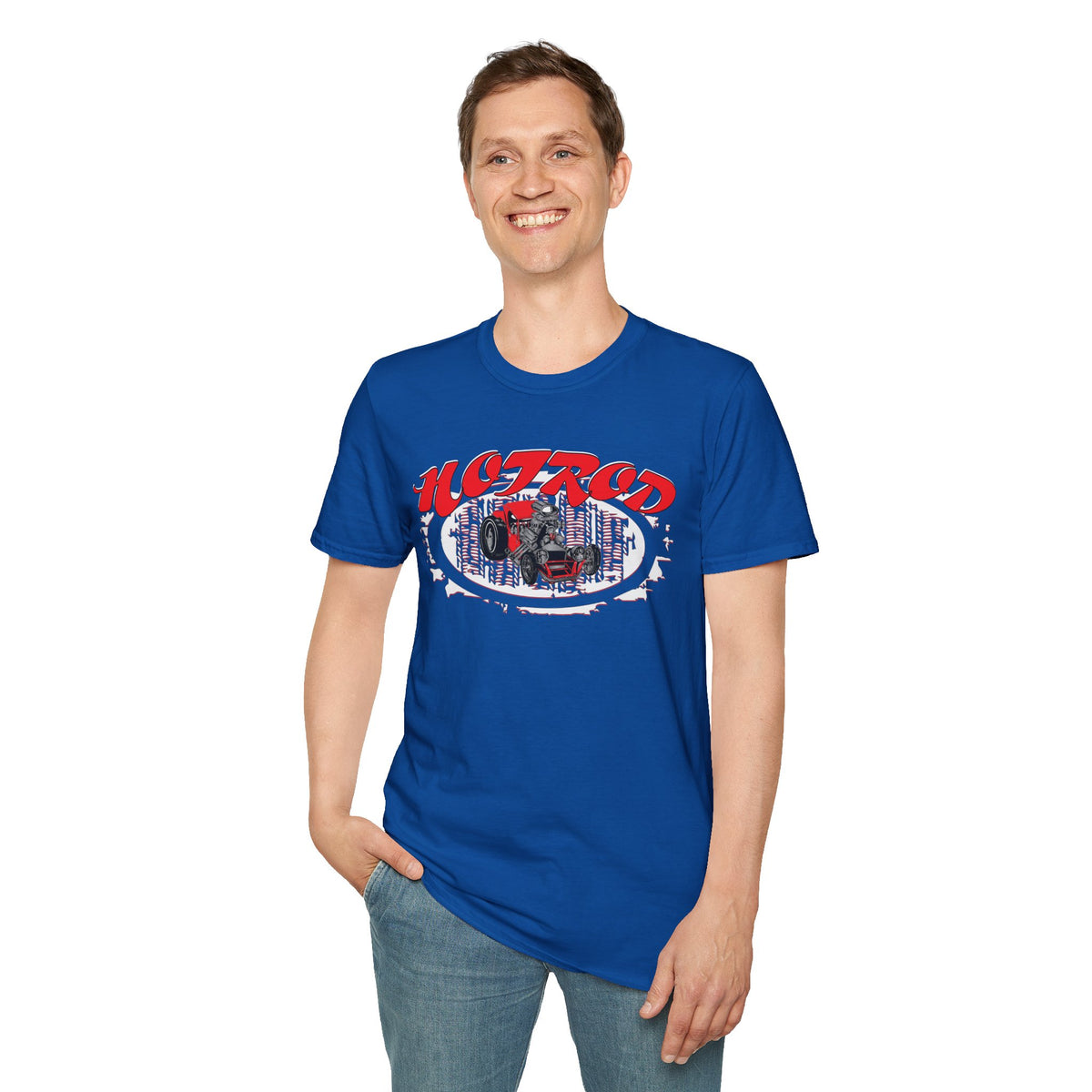 Retro Hot Rod Tee - Perfect for Car Enthusiasts