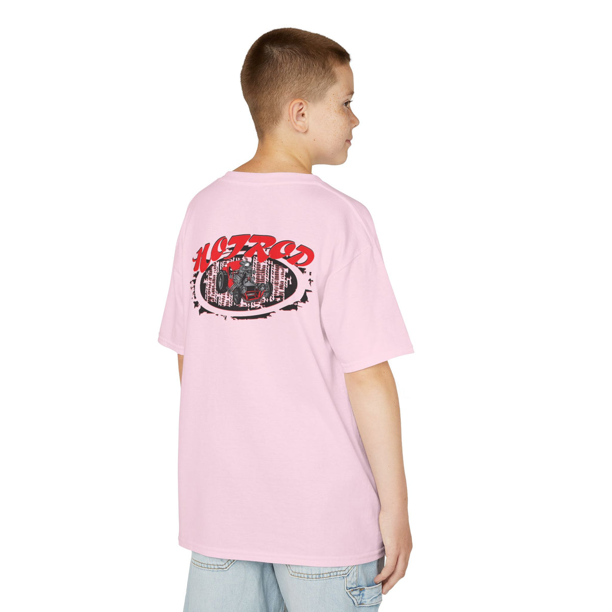 Kids Retro Hotrod Graphic Tee for Young Motorheads