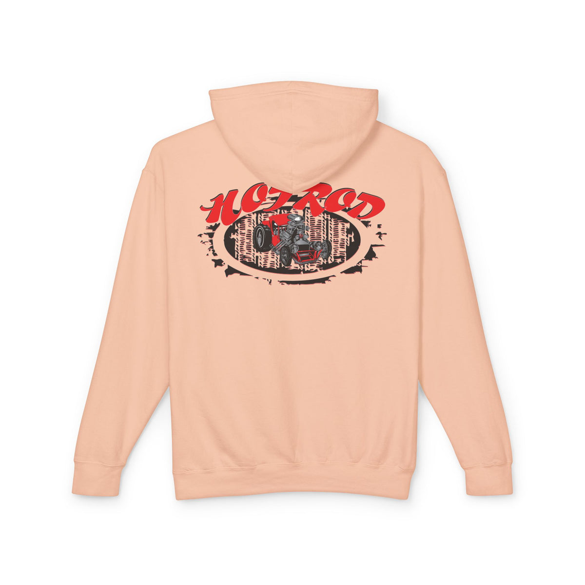 Retro Hotrod Hoodie for Classic Car Enthusiasts - Light Blend Sweatshirt