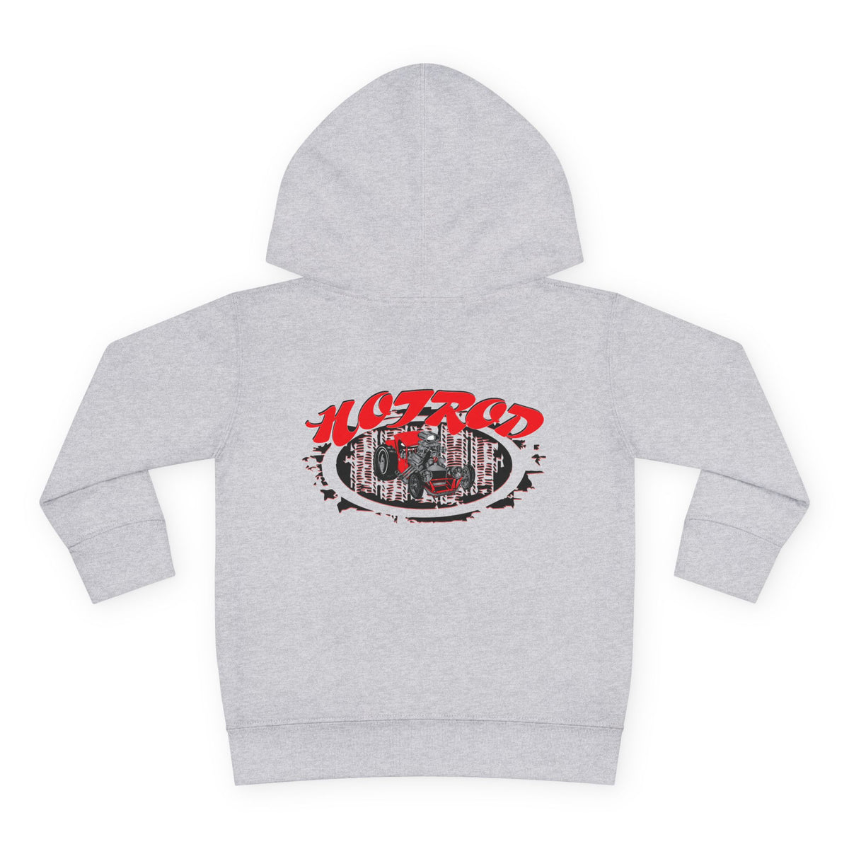 Toddler Retro Hotrod Graphic Hoodie for Young Motorheads