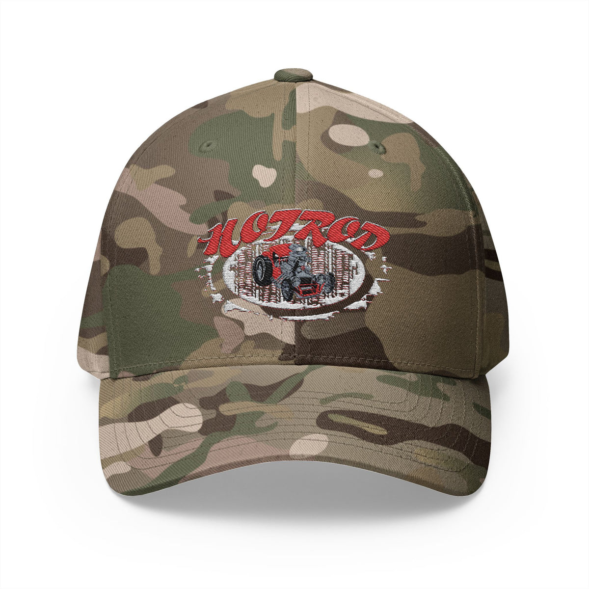 Retro Hotrod Closed-Back Hat