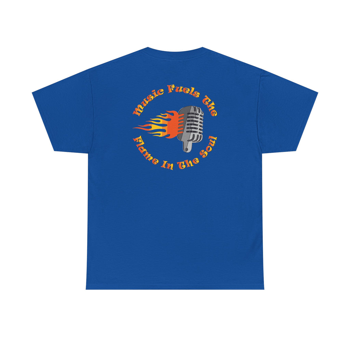 Music Fuels the Flame Graphic Tee - Perfect for Music Lovers and Concert Goers