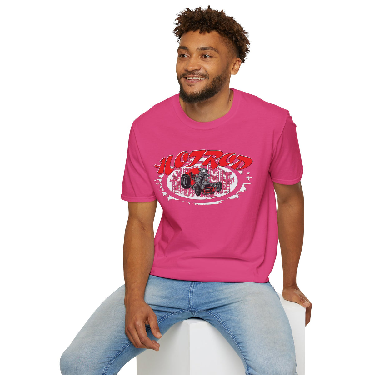Retro Hot Rod Tee - Perfect for Car Enthusiasts