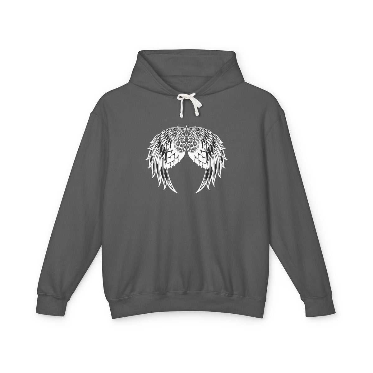 Celtic Heart and Angel Wings Hoodie - Lightweight™