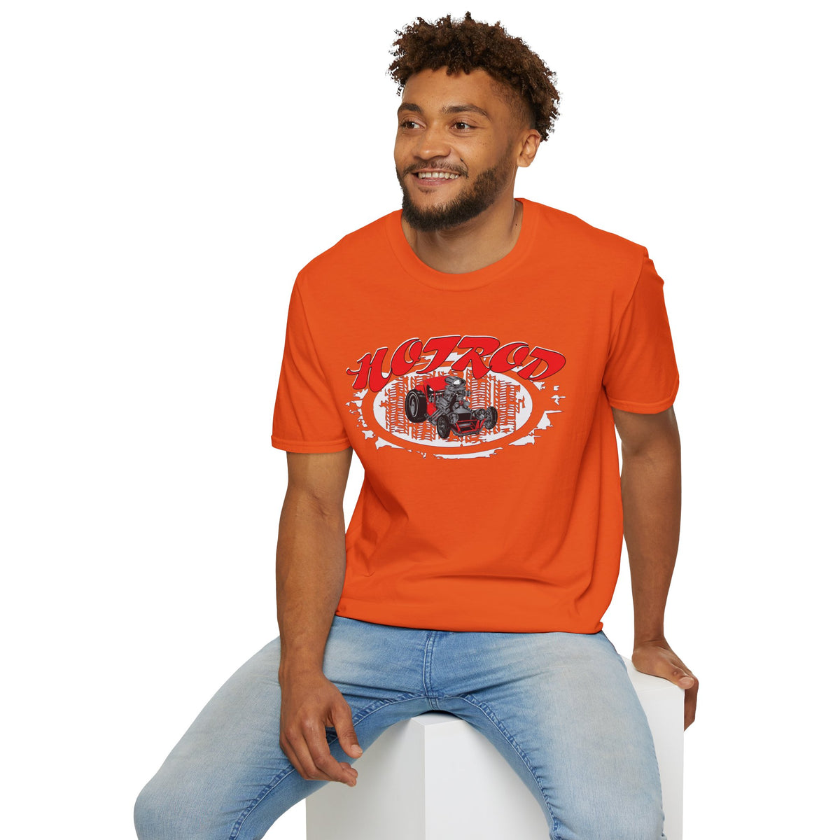 Retro Hot Rod Tee - Perfect for Car Enthusiasts