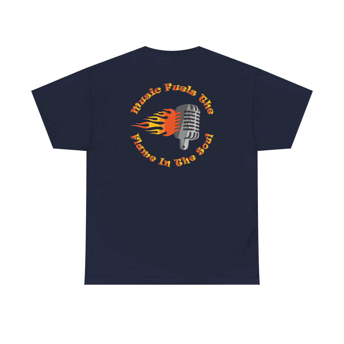 Music Fuels the Flame Graphic Tee - Perfect for Music Lovers and Concert Goers