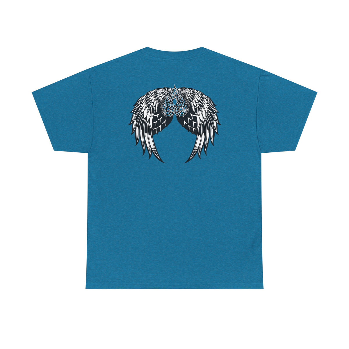Celtic Heart with Angel Wings Graphic Tee