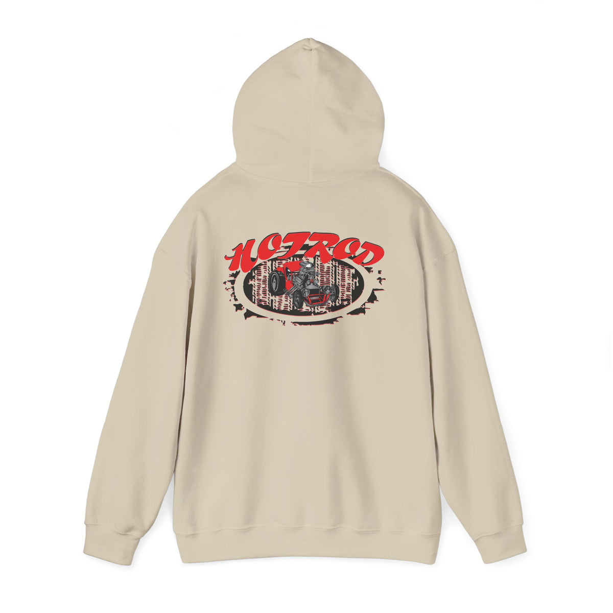 Retro Hot Rod Hoodie for Car Enthusiasts - Heavy Blend™