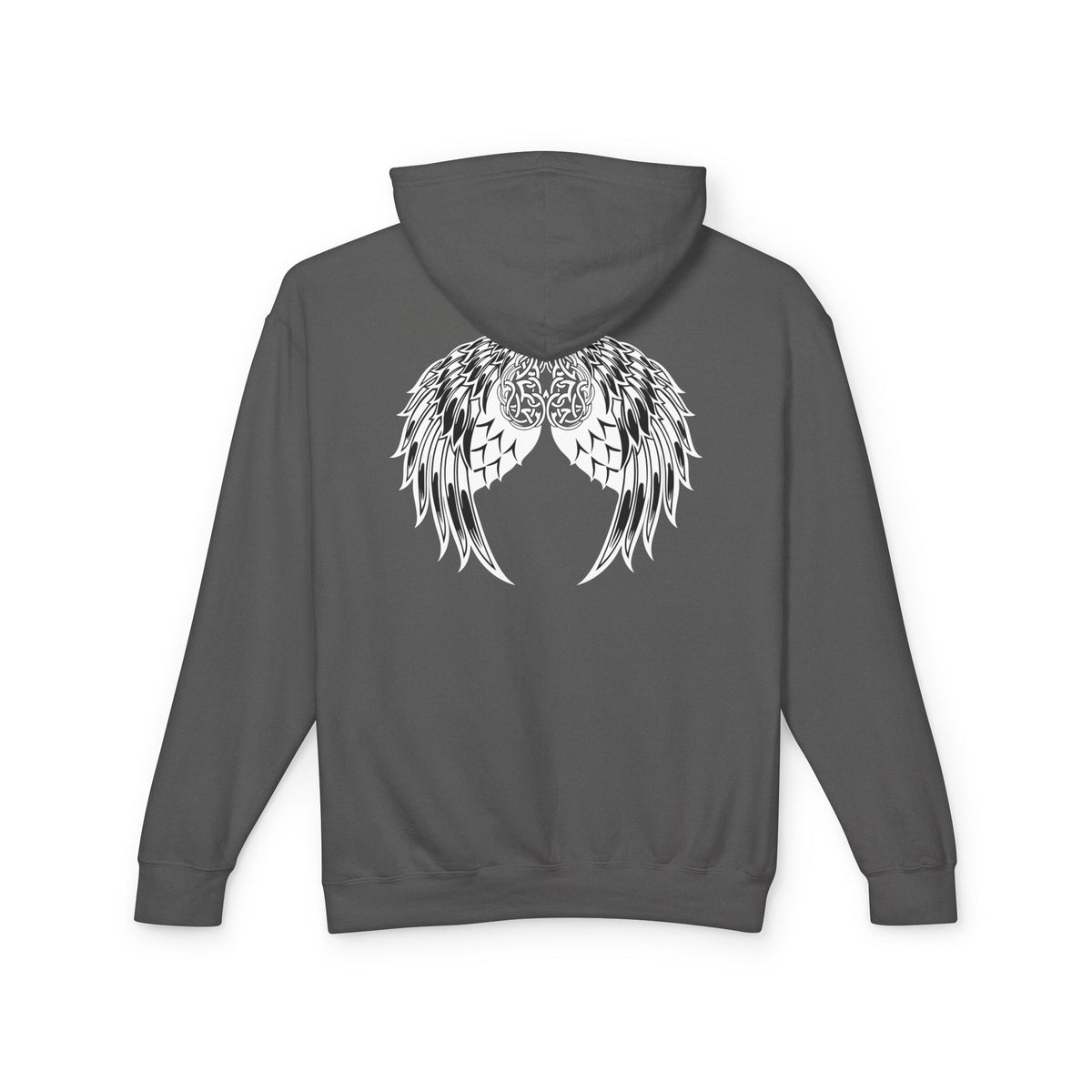 Celtic Heart and Angel Wings Hoodie - Lightweight™