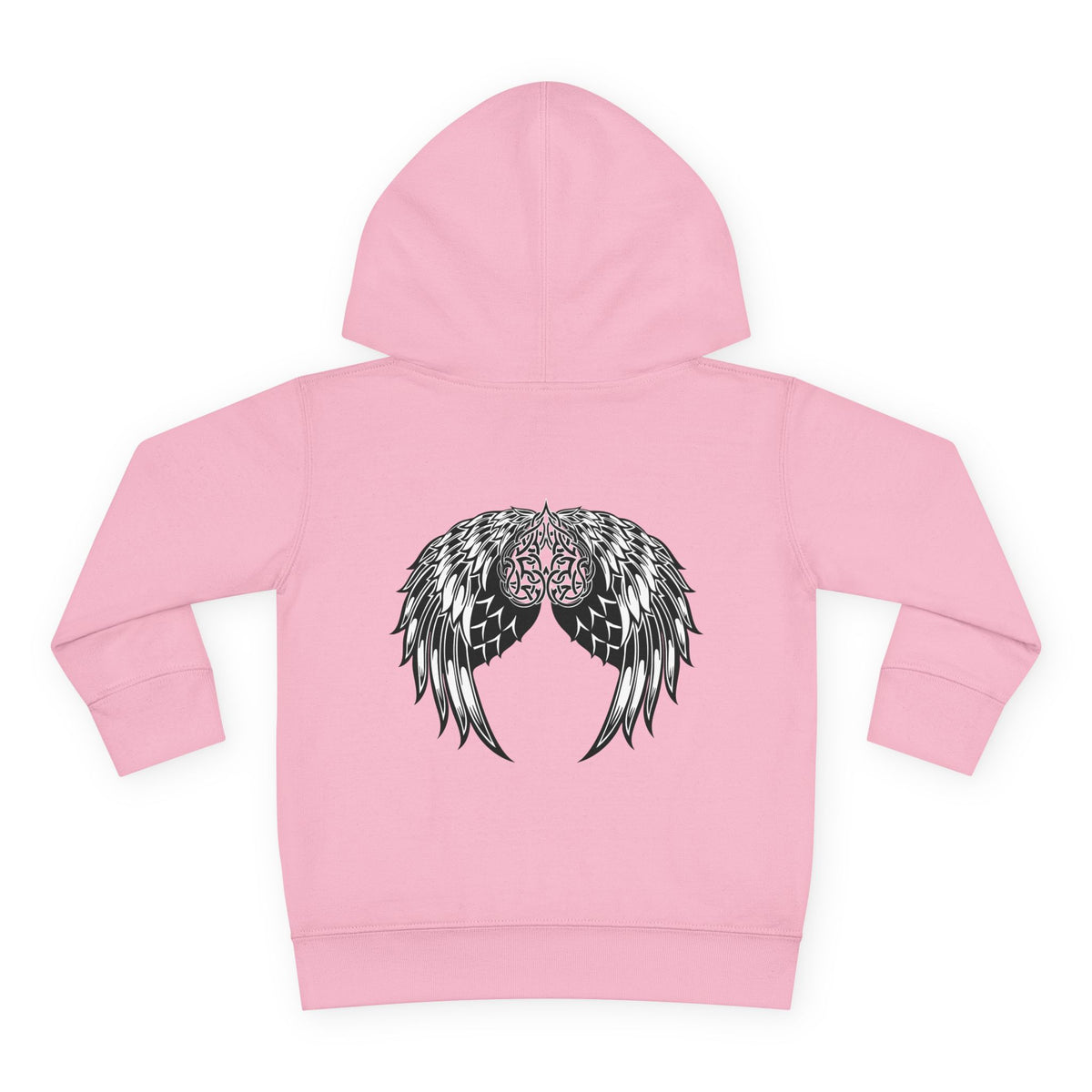 Toddler Celtic Heart with Angel Wings Graphic Hoodie