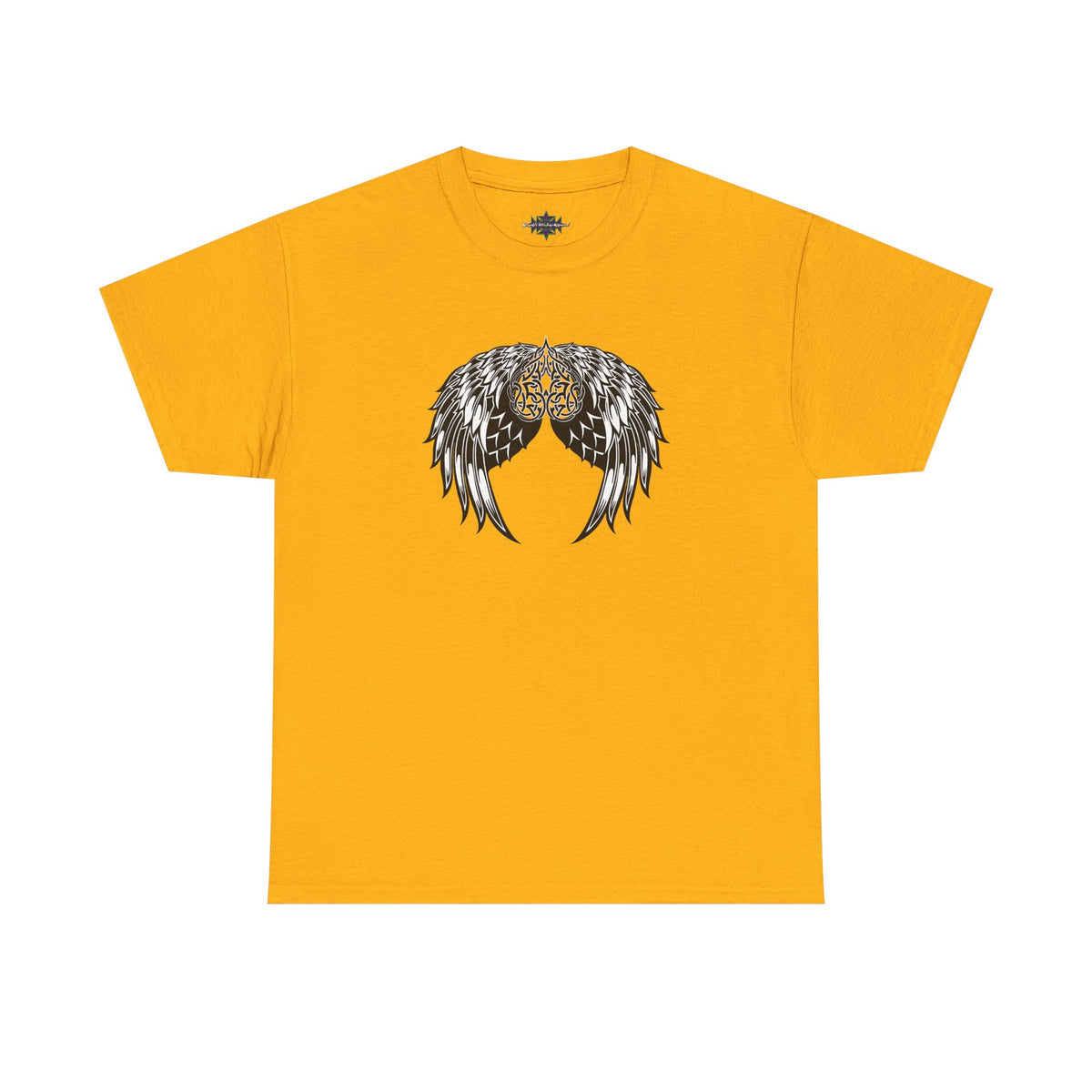 Celtic Heart with Angel Wings Graphic Tee
