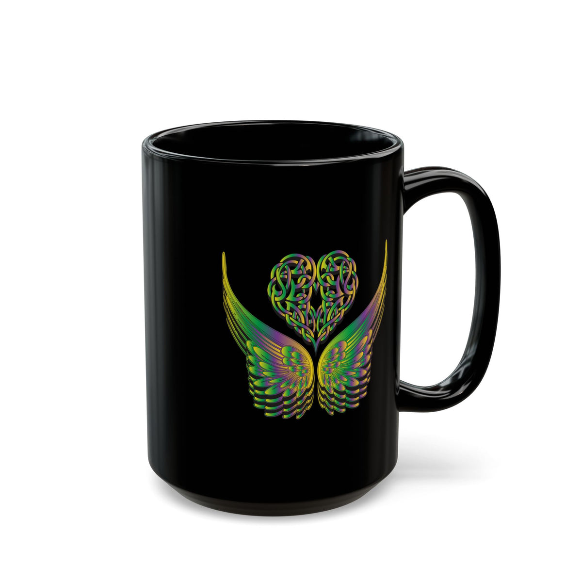 Ethereal Heart and Wings Coffee Mug