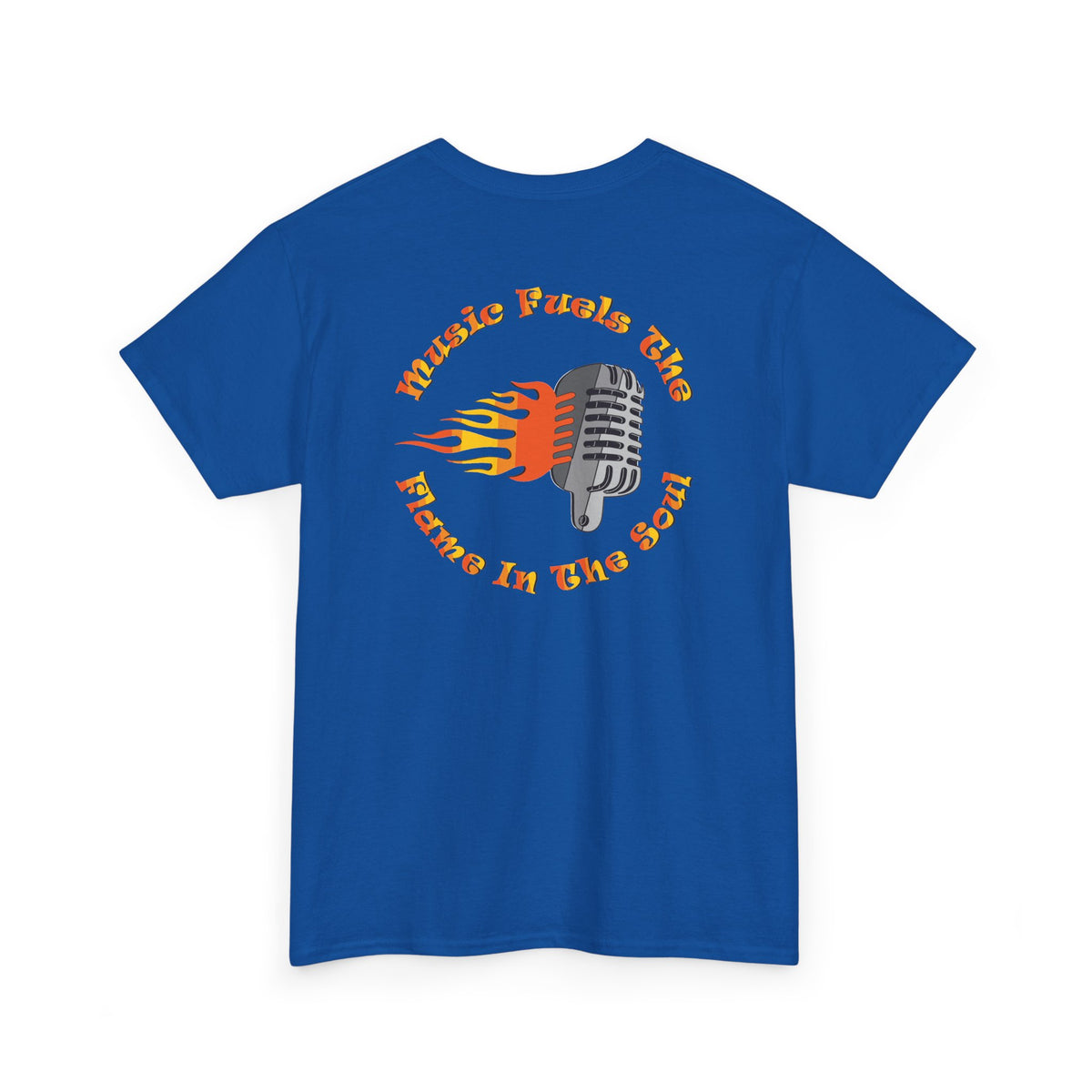 Music Fuels the Flame Graphic Tee - Perfect for Music Lovers and Concert Goers