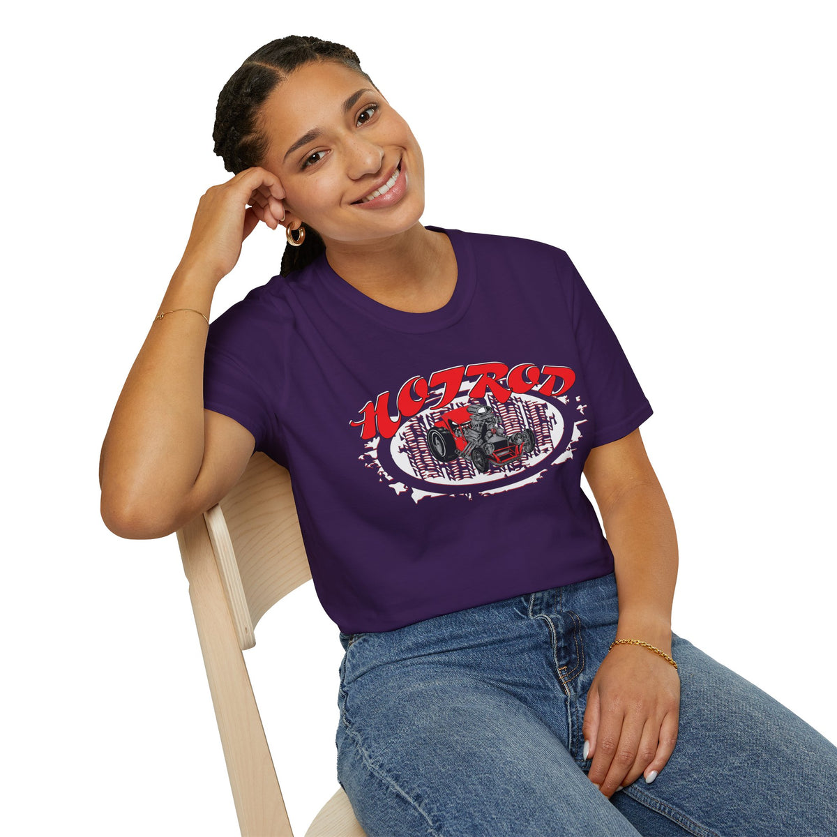 Retro Hot Rod Tee - Perfect for Car Enthusiasts