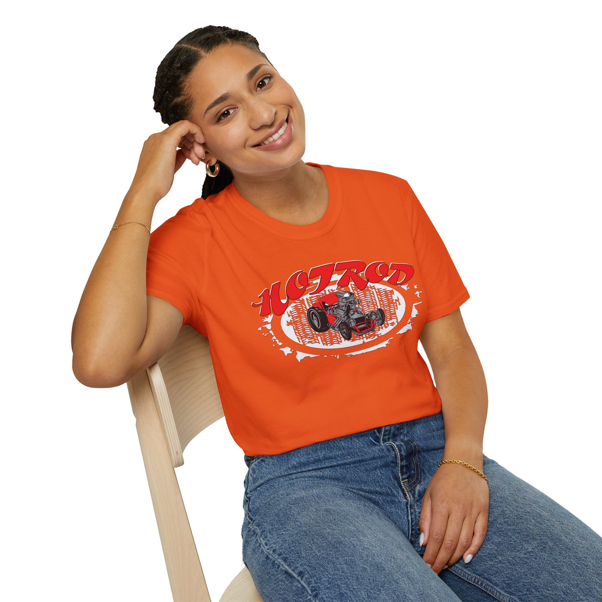 Retro Hot Rod Tee - Perfect for Car Enthusiasts