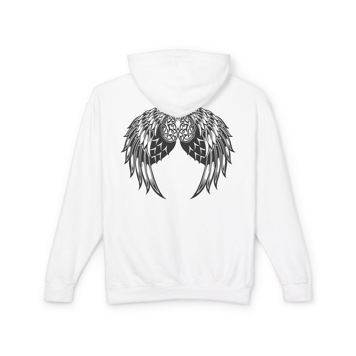 Celtic Heart and Angel Wings Hoodie - Lightweight™